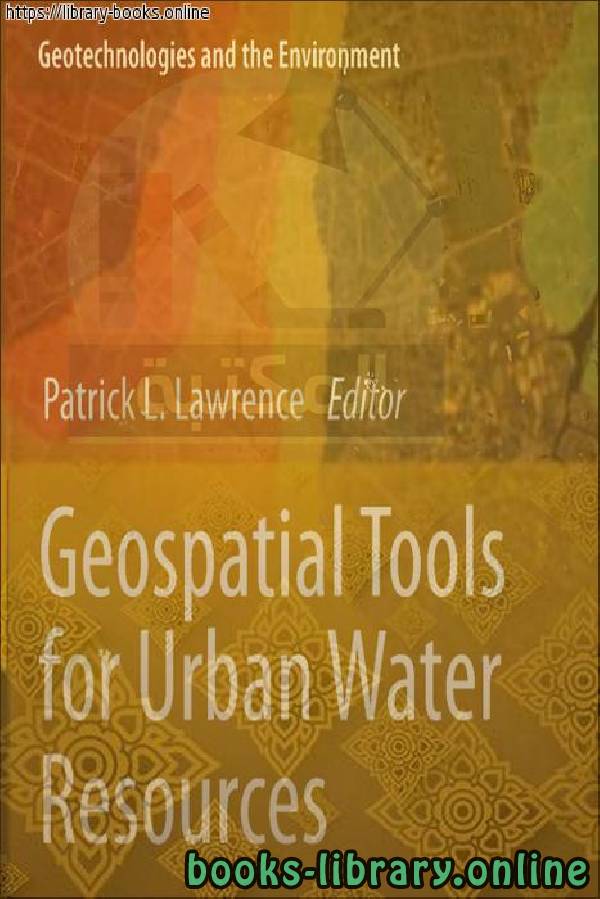 Geospatial Tools for Urban Water Resources