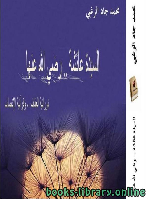 السيدة عائشة رضي الله عنها الكتبانية العفاف وقرآنية الإنصاف