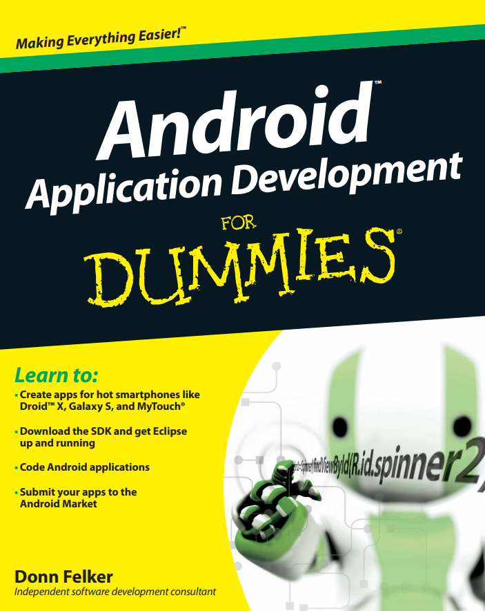 Android Application Development For Dummies