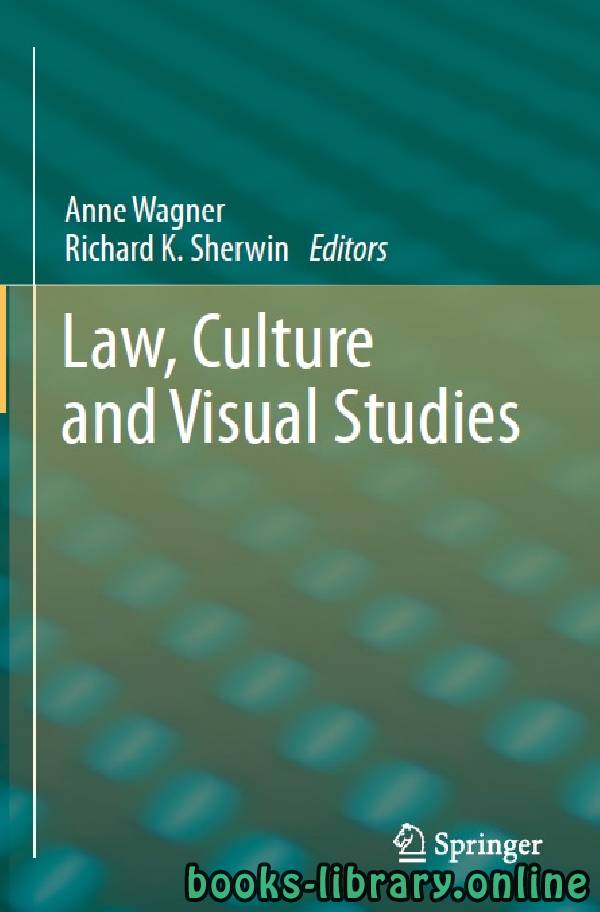Law, Culture and Visual Studies part 9