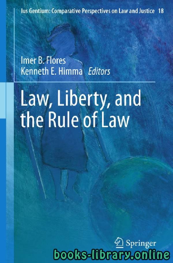 Law, Liberty, and the Rule of Law chapter 1
