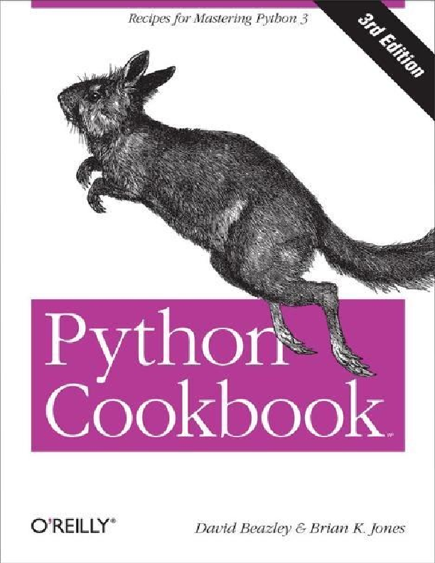Python Cookbook الإصدار الثالت