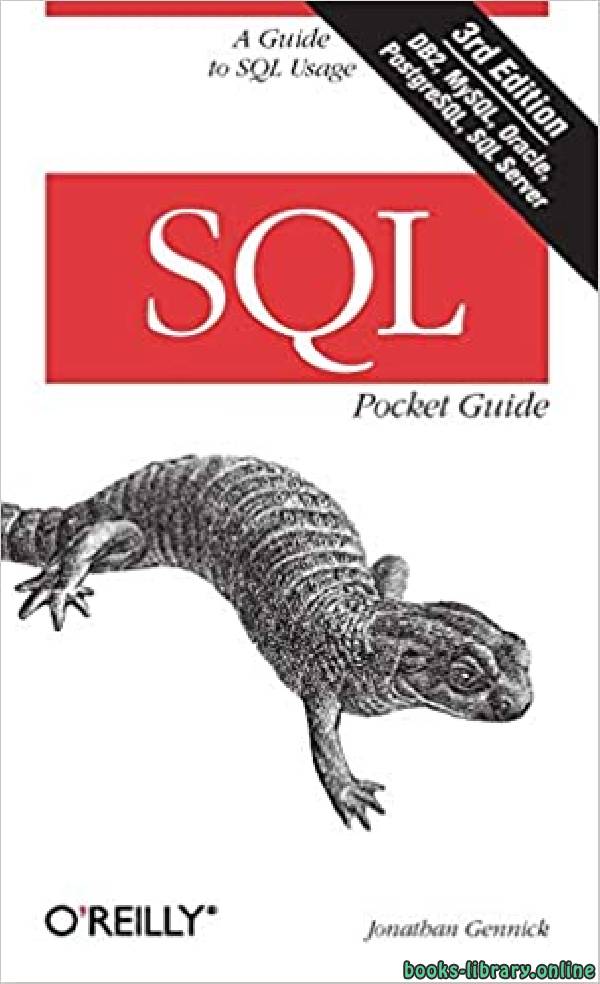 SQL Pocket Guide 3th Edition