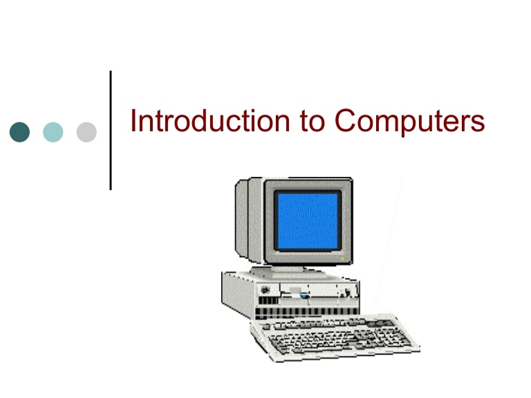 تعريف بالحاسوب Introduction to computers